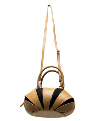 By-Lin Leather-Bag-Sunrise Cognac vintage