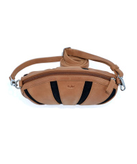 By-Lin Sunrise Leather-Crossbag-Cognac vintage