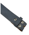 Wechselgürtel-Streifen für Dorn-& Koppelschließen 4 cm Nubuc -Blue