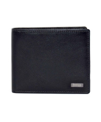 Greenland Nature Black Nappa Scheinbörse  RFID save