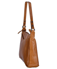 Spikes & Sparrow-Damen-Leather-Crossover-Bag 35x25x10