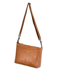 Spikes & Sparrow-Damen-Leather-Crossover-Bag 35x25x10