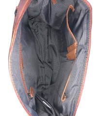 Spikes & Sparrow-Damen-Leather-Crossover-Bag 35x25x10