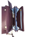 SANSIBAR-Damen Clutch 18x15x4-Blackberry