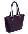 SANSIBAR-Damen Shopper Bag A4 38x29x13-blackberry