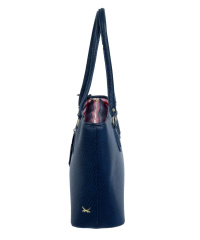 SANSIBAR-Damen Shopper Bag A4 38x29x13-Navy