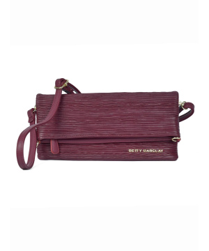 Betty Barcley-Damen Clutch-Umhängetasche 29x14x5 055 berry