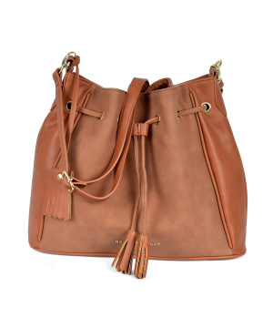 Betty-Barclay-Damen Pouch  ShoulderBag 36x29x13 006-Cognac