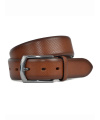 LLOYD-Herren-Voll-Ledergürtel 35 mm  perforiert Kanten-Finish