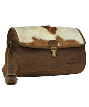 Greenland-NATUR- natural Combination Shoulder-Bag brown
