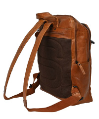 Spikes & Sparrow-Laptop-Backpack brandy 43x34x13