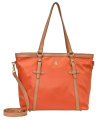 U.S.POLO ASSN. Houston Shopping Bag Nylon/ PU Orange