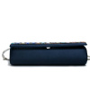 Clutch mit Kette und  Patte mit Strass-Muster