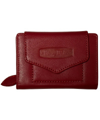 Damen-Geldbörse RFID 8 CC Softleder 13,5x9,5x4 red