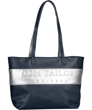 TOM TAILOR RENEE Zip-Shopper Bag XL mixed blue