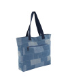 TOM TAILOR Denim VIRGINIA ZIP Shopper L -mixed blue