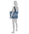 TOM TAILOR Denim VIRGINIA ZIP Shopper L -mixed blue