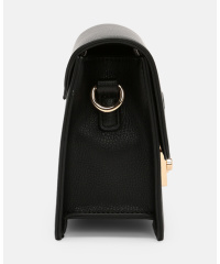 L.CREDI Damen-Flap-Bag KIARA Tornistertasche Handtasche mit Zierschloss 22x8x15