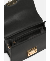 L.CREDI Damen-Flap-Bag KIARA Tornistertasche mit Zierschloss