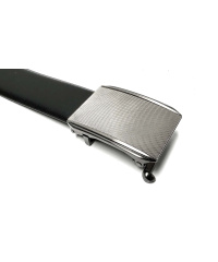 LLOYD-Automatic-Leder-Gürtel 35mm, kürzbar, bombiert, BLACK