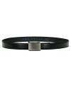 LLOYD-Automatic-Leder-Gürtel 35mm, kürzbar, bombiert, BLACK