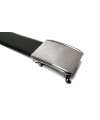 LLOYD-Automatic-Leder-Gürtel 35mm, kürzbar, bombiert, BLACK