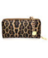SEIDENFELT-Smilla Clutch Börse Leo Brown