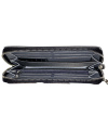SEIDENFELT-Smilla Clutch Börse Zebra