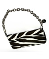 SEIDENFELT-Smilla Clutch Börse Zebra