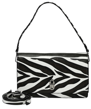 SEIDENFELT Damen-Big-Flap-Bag FJORN Crossbag-Zebra
