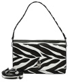 SEIDENFELT Damen-Big-Flap-Bag FJORN Crossbag-Zebra
