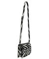 SEIDENFELT Damen-Big-Flap-Bag FJORN Crossbag-Zebra