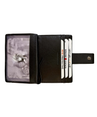 Giorgio Carelli Mini-Geldbörse mit Dollar-Clip RFID schwarz