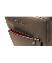 RICCARDO FERDUCCI Leder LapTop-Rucksack Backpack-taupe
