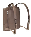 RICCARDO FERDUCCI Leder LapTop-Rucksack Backpack-taupe