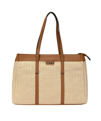 L.CREDI-Damen-Shopper-ROSALIE natur