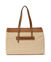L.CREDI-Damen-Shopper-ROSALIE natur