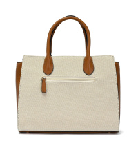 L.CREDI Damen-Henkeltasche REA beige-mix