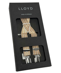 LLOYD Hosenträger in X-Form mit edlem...