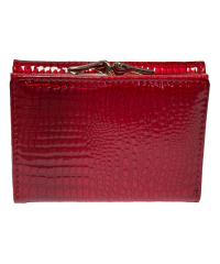 Damen-Geldbörse-RFID-Smal Kroko-Design 9 CC-Slots...