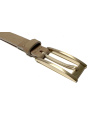 Damen-Gürtel 2 cm Nubuk Beige