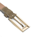 Damen-Gürtel 2 cm Nubuk Beige